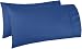AmazonBasics 400 Thread Count Pillow Cases - King, Set of 2, Navy