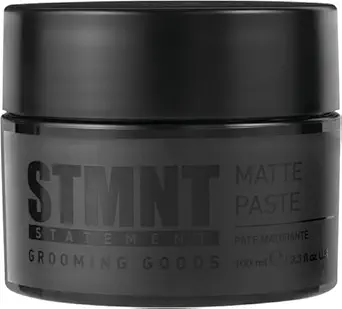 STMNT Grooming Goods Matte Paste 3.38 oz | All Day Strong Hold & High Volume | Hair Clay Paste for Men