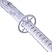 ARONDIGHT - Cosplay Anime Kuchiki Rukia/Sode no Shirayuki Sword 1045 Medium Carbon Steel Hardness 52HRC Katana Sword
