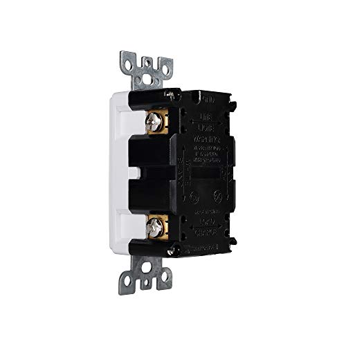 Everelectrix 10 Pack - Gfci Duplex Outlet Receptacle, Tamper Resistant & Weather Resistant 15-Amp/125-Volt, Self-Test Function With Led Indicator, Ul Listed, Cul Listed, Wall Plate And Screws Included #TOP7