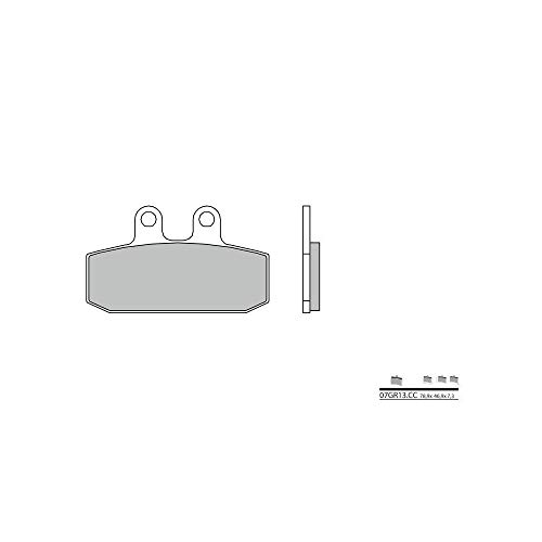 Plaquettes de frein Brembo 07GR13CC pour rouler serein au quotidien