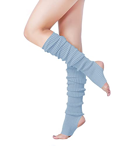 Image of v28 Women's Neon Knit Leg Warmer for 80s Party Dance Sports Yoga