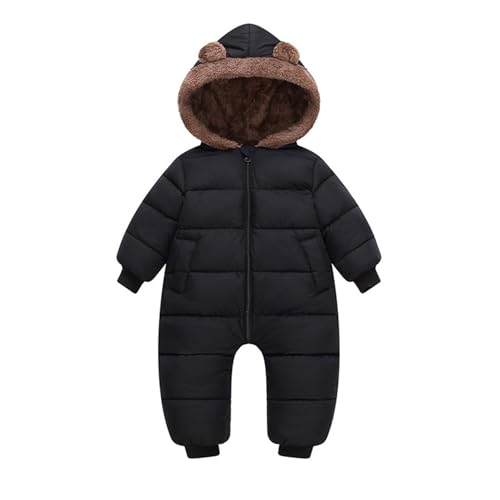 Mono de nieve para bebés niños pequeños ropa de invierno suave 4