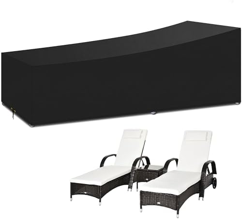 Amazon.de Dokon Gartenliege Abdeckung mit Belüftungsöffnungen