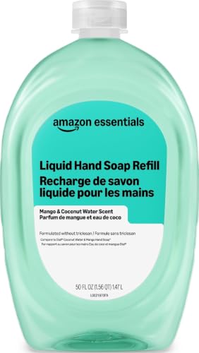 Amazon Essentials Liquid Hand Soap Refill...