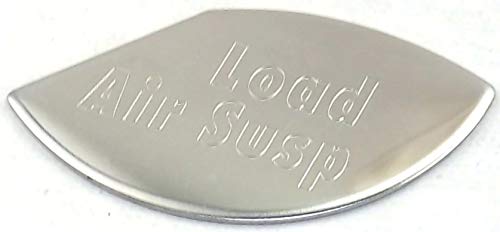 Image of GG Grand General 68654 Stainless Steel Load Air Suspension Gauge Emblem for Kenworth