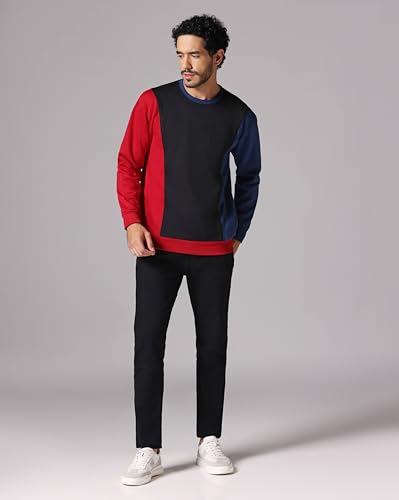 Image of INKKR Men's Full Sleeve Solid Sweatshirt (280 GSM)