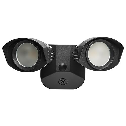 Image of Nuvo 65 /214 LED Dual-Head Security Light, 3000K, Black
