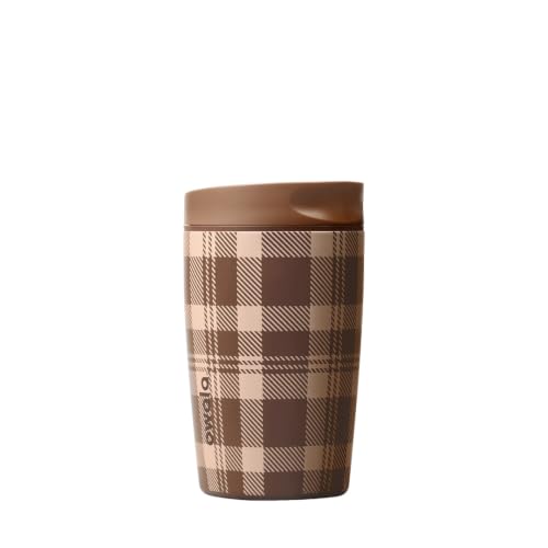 Owala SmoothSip® Slider 12-oz. - Stainless Steel - Plaid and Simple