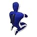 DALLX MMA Grappling Dummy BBJ Wrestling Brazilian Jiu Jitsu Punching Bag Judo Karate Throwing Boxing Fighting Dummy Self Defense Sitting Position – UNFILLED (Blue White, 4FT)