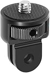 Camera Tripod Mount for Gopro Adapter, 360° Adjustment 1/4-20 Screw Conversion Adapter for GoPro Hero12, Insta360 ACE Pro ONE X4 X3, X2, Go 2, Xiaomi Yi and DJI OSMO Other Action Cameras