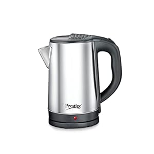 Prestige PKLSS 1.7 Electric Kettle 1.7L, Silver & Black