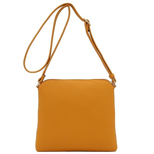 Image of Lightweight Medium Crossbody Bag with Tassel