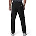Landau Scrub Zone Unisex Relaxed Fit 2-Pocket Drawstring Cargo Scrub Pants 85221 Black