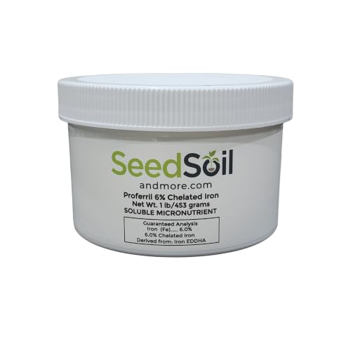 Seed Soil and More Proferril 6% EDDHA Chelated Iron, 1 Pound