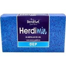 Herdibel Herdimin Dep 30 Ampollas – Pack de 2, Formato Ahorro de Complejo Nutricional Fluido a Base de Oligoelementos, Aminoácidos y Extractos Botánicos