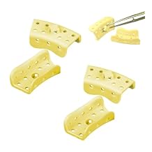 25/Pcs Dental Mini Impression Trays for Crown and Bridge Quadrant Micro-Tray Impressions Yellow