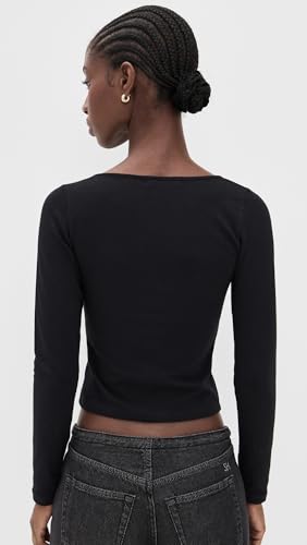 perfectwhitetee Women's Maeve 90's Jersey Top3