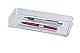 MAUL Stifteschale aus Acryl 22 x 10 x 3 cm | Stilvoller Schreibtisch Organizer für Kugelschreiber, Stifte und Textmarker | Standsicherer Stiftehalter mit möbelschonenden Standnoppen | Glasklar