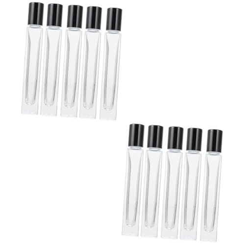 Rouleau à rouler en verre transparent de 5ml minkissy pour huiles essentielles