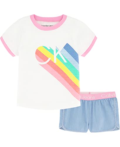 Image of Calvin Klein Girls 2 Pieces Short Set