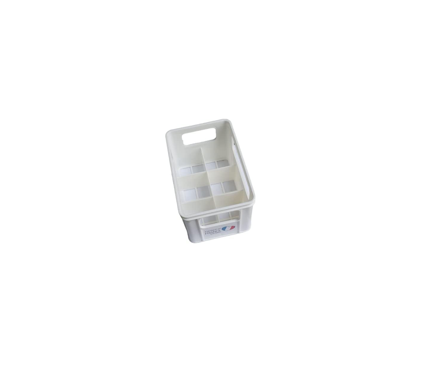 THERMOBABY Bandeja para 6 biberones, color blanco muguet, fabricada en Francia