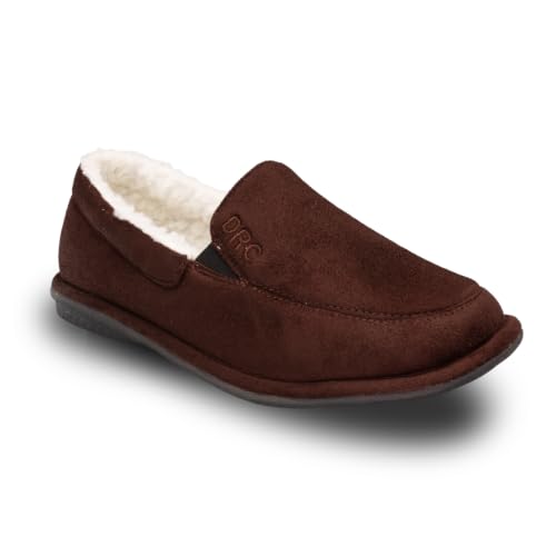 Image of Dr. Comfort Relax Men's Diabetic Slipper, Fleece Lined, Closed Heel
