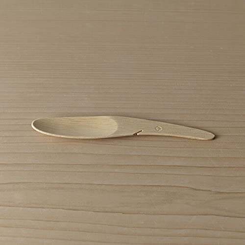 [WASARA] Bamboo Spoon Pack of 12 16.5 cm × 3.1 cm × 0.6 cm wasara Disposable Spoons
