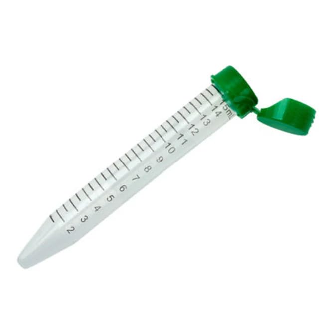 15mL Flip Cap Centrifuge Tube, Sterile (25 per Bag)