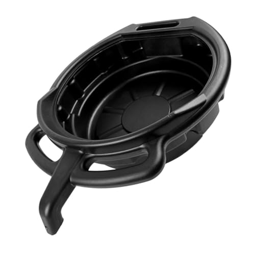 HIAKDOFT Bandeja De Drenaje De Aceite 10l para Automóviles, Recipiente De Almacenamiento PE Resistente, Accesorio Automotor para Cambio De Aceite y Mantenimiento De Motores