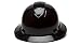 Pyramex Ridgeline Full Brim Hard Hat 4 Point Ratchet Black
