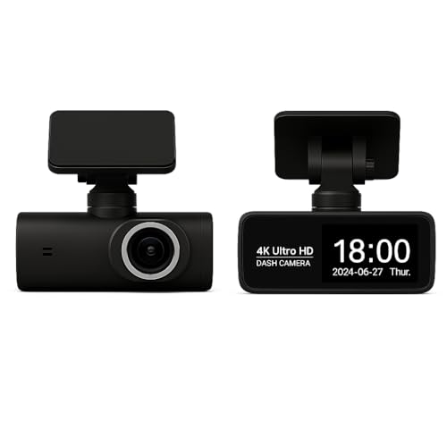 Image of JK Vision 4K Ultra HD CarKam Car Dashcam with 1080p Full Hd Resolution | Wide View Angle | Supports G Sensor | Supports Night Vision| Suitable for Large Cars & SUVs.