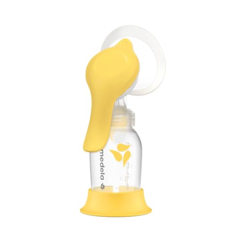 Image of Medela Harmony Manual Breast Pump, On-the-Go, More Milk Output
