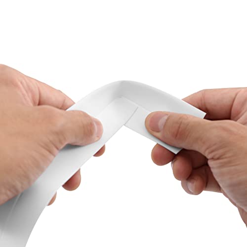 Kitchen & Bath Caulk Tape Sealant Strip,Adhesive Caulk Tape,Bathroom Caulk Tape,3 Pcs Waterproof Self Adhesive Caulk Strip.used For Kitchen Sink Toilet Bathroom Bathtub Floor Wall Edge Protector. #TOP7