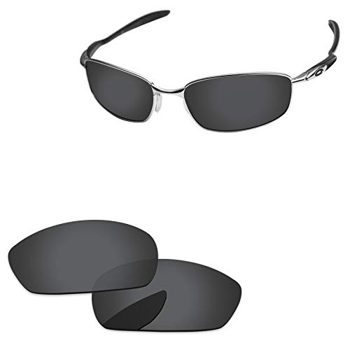 Image of Replacement Lenses for Oakley Blender OO4059 59mm Sunglass Solid Black Non-polarized