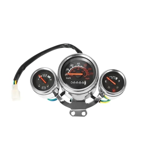 Speedometer Odometer Meter for Universal Painel Digital Moto Motorcycle Instrument Digital Tachometer Speedometer Odometer Meter Motorbike Voltmeter Fuel