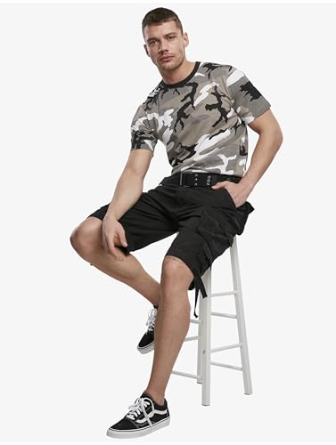 Image of Brandit Camo T-Shirt | Made from pure cotton in camo pattern. With crew neck and short sleeves.