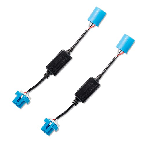 XtremeVision CanBus Decoder for LED Headlights - LED Resistor - CanBus Error Eliminator - Anti Flicker Capacitor - 9007-1 Pair