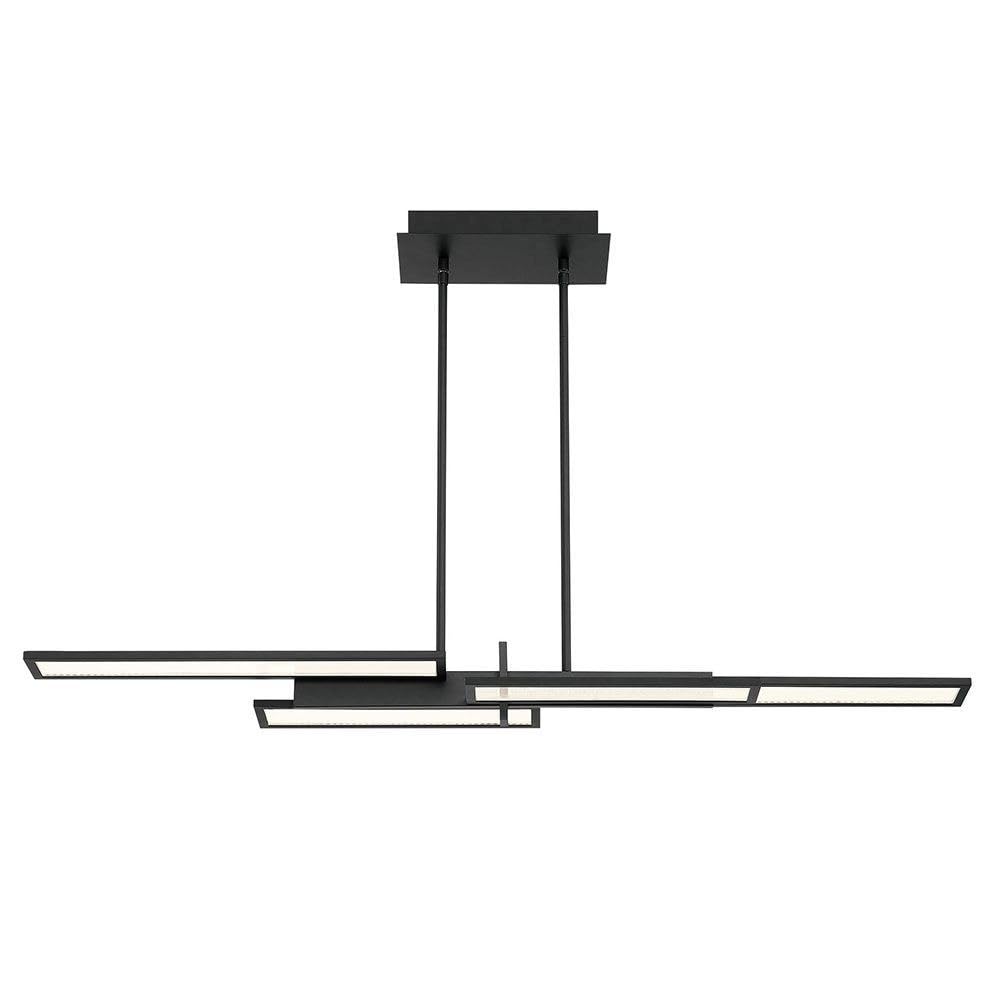 Bayswater 1 Light Mini Chandelier with Matte Black Finish