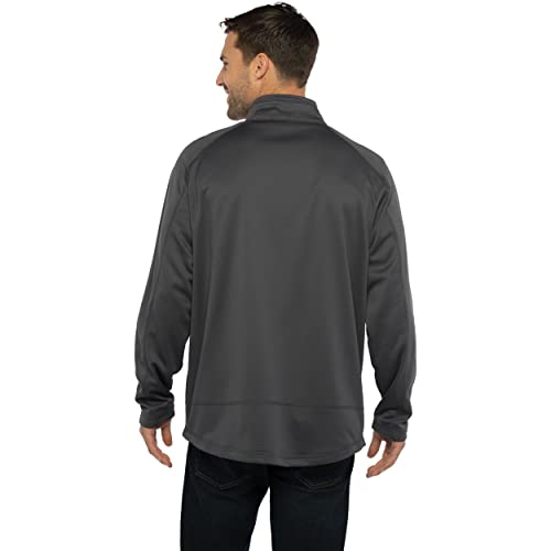 Men's Collegiate Full Zip Soft Shell Micro Fleece Jacket2