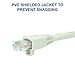 On-Q AC3525WHV1 5e Patch Cable, 25 feet, White