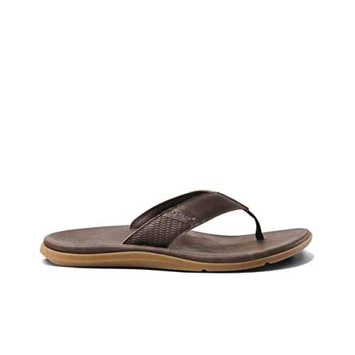Image of REEF Leather Santa Ana Mens Sandal