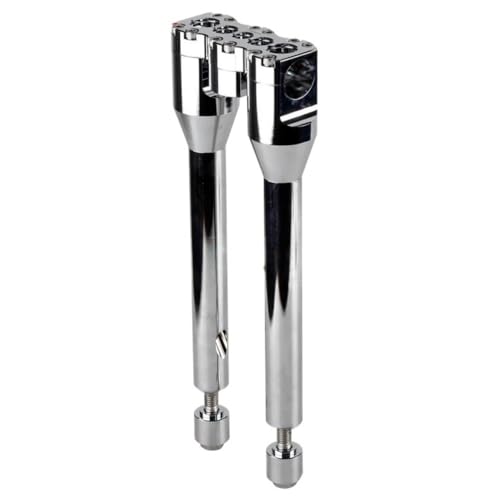 Élévateur de guidon 28mm style Club en aluminium robuste pour Dyna et Sportster