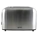 Igenix IGT0 Toaster, Deep Slots with Adjustable Browning Control, Slide Out Crumb Tray for Easy Cleaning, Defrost and Reheat Function, Stainless Steel (4 Slice)