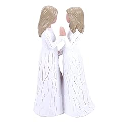 6.3 Inch White Sisters Figurine 02