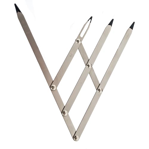 Microblading Ratio Tool – Stainless Steel Eyebrow Measuring Tool – Golden Ratio Caliper – Brow Mapping Tool – Caliper for Microblading