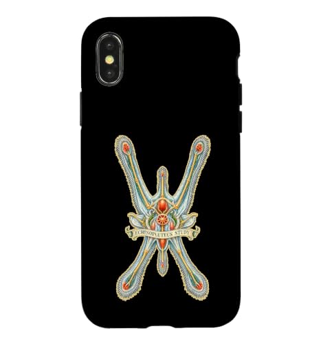 ECHINOPLUTEUS STUDY �E�j �c�� �����w �X�}�z�P�[�X iPhone X/XS �p
