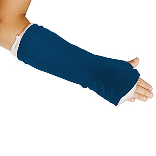 LimbO Cast Sleeve For Casts and Dressings (Medium, Blue)
