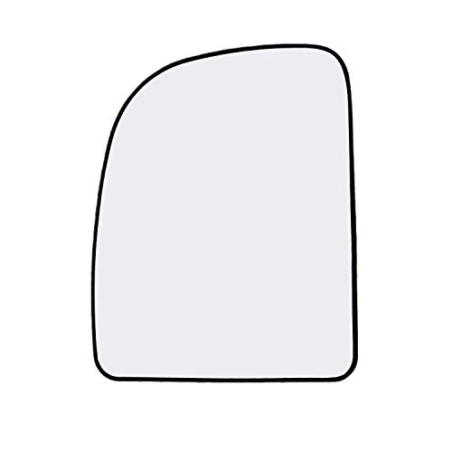 New Replacement Driver Side Mirror Glass W Backing Compatible With Ford E-150 E-250 E-350 Club Wagon Econoline Excursion F-250 Super Duty Sold By Rugged TUFF