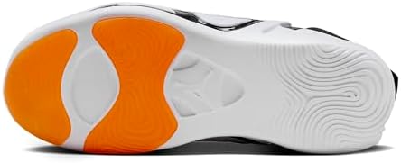 Nike Jordan Kids Tatum 1 Basketball Shoe, White/Black/Green Strike/Total Orange, 6 Big Kid | Image 5
